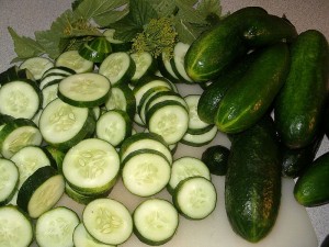 カナダでダイエットにおすすめの食材　Cucumbers（キュウリ）