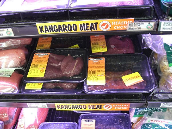 オーストラリアのびっくり食べ物　Kangaroo Meat(カンガルーの肉)