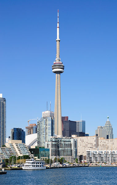 カナダの観光スポット　CN Tower(CNタワー)