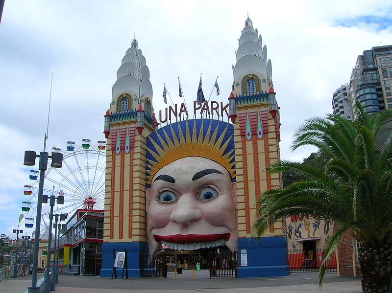 シドニーの最悪な観光スポット Luna Park(ルナパーク)
