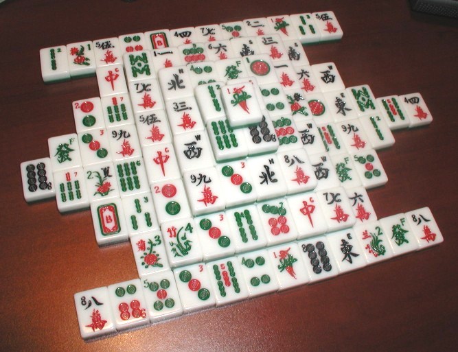 中国定番の遊び！麻雀牌を使ったパズルゲーム「上海麻将」