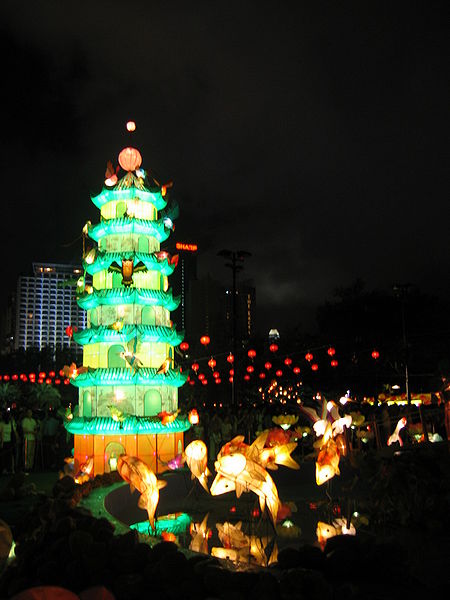 中国、中華文化ランタン灯籠