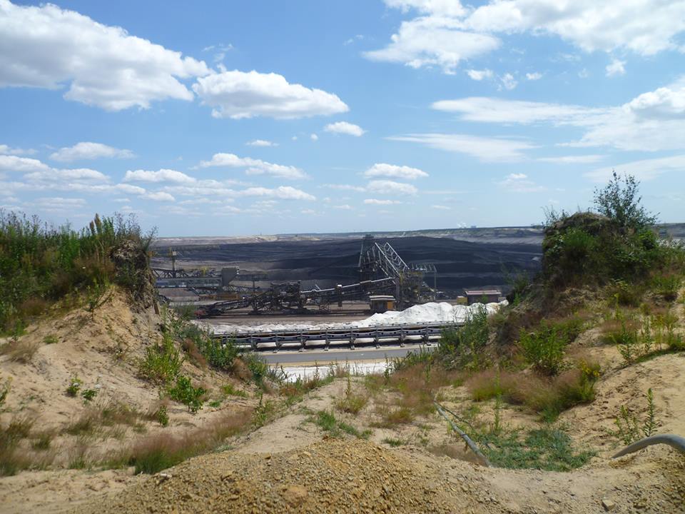 ドイツの石炭採掘地