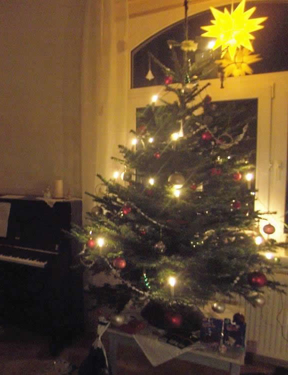 ドイツのクリスマスを盛り上げる「クリスマススター」