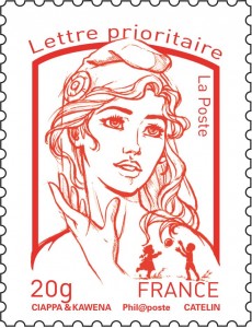 フランス切手、マリアンヌ2013