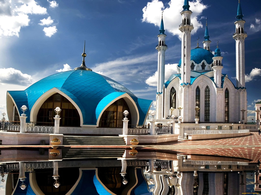 カザンの中心にあるモスク